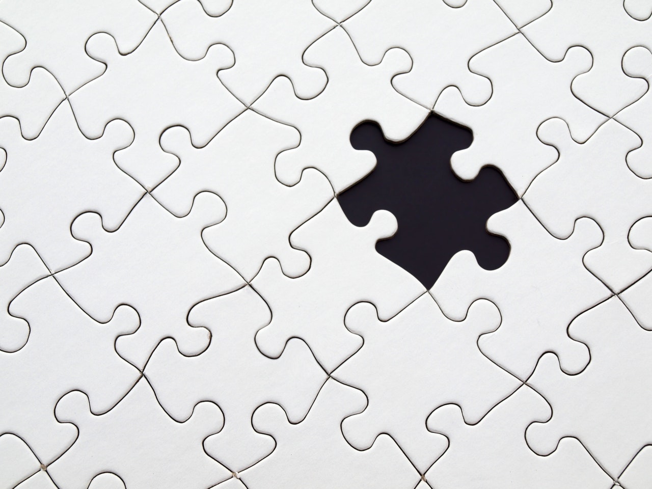 We add the pieces